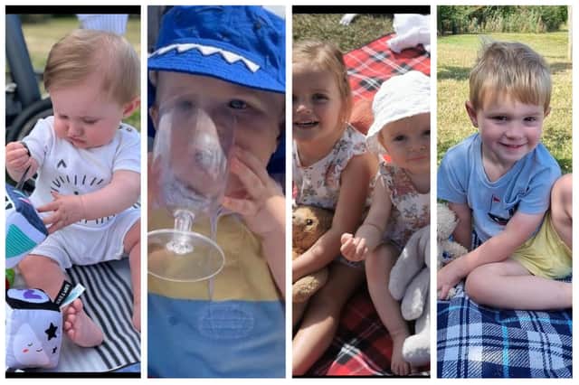 A community picnic in Rugby attracted more than 100 families and plenty of smiling faces.