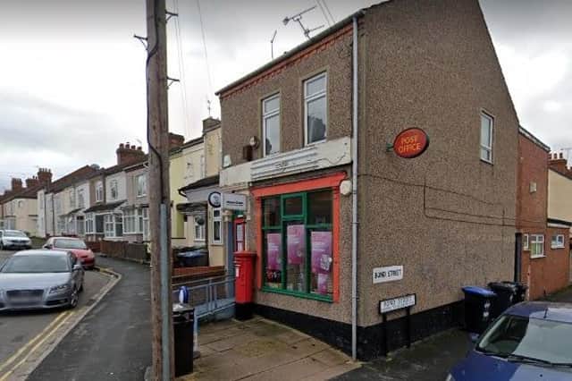 Rugby's Bridget Street Post Office will be closing in November