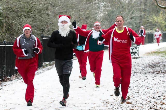 Hundreds of people turned out for the charity event. Photo by David Hastings/dh Photo
