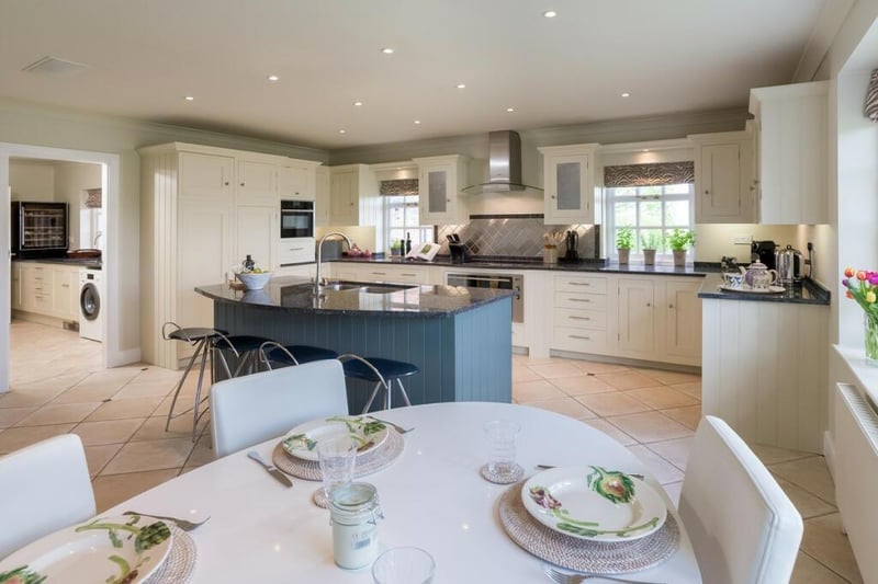 The kitchen/breakfast room. Photo by Fine and Country