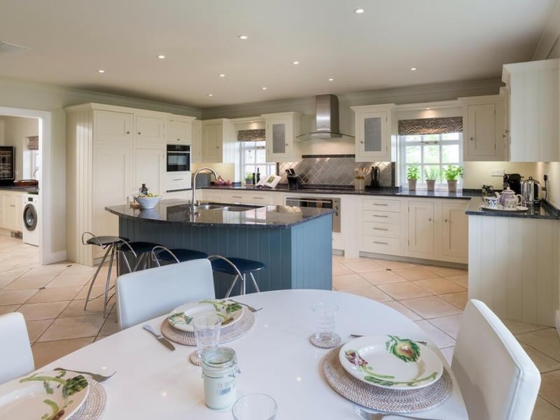 The kitchen/breakfast room. Photo by Fine and Country