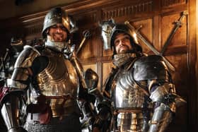Medieval Knights will feature at the event in Leamington to celebrate the coronation of King Charles III  in Leamington on May 6. Picture credit: Lewis Copson.