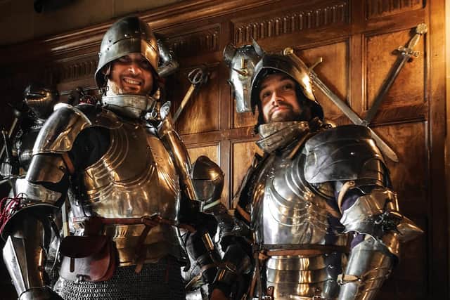 Medieval Knights will feature at the event in Leamington to celebrate the coronation of King Charles III  in Leamington on May 6. Picture credit: Lewis Copson.