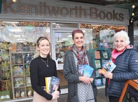 From left to right: Charlotte Vaughan, Kenilworth Books customer Jo Richmond, and Kenilworth Books’ owner Judy Brook. Photo supplied