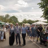 Cllr Simon Ward enjoys the summer fair at Draycote.