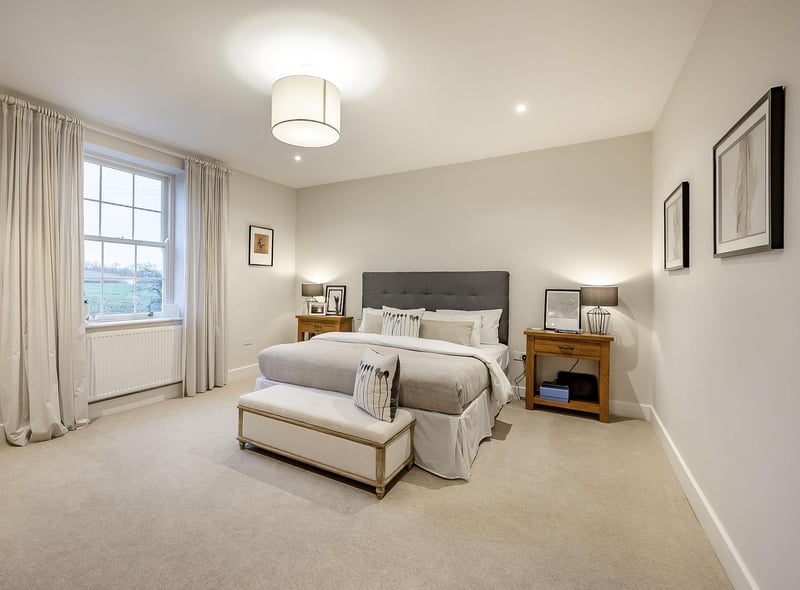 Good night's sleep guaranteed in this lovely bedroom.