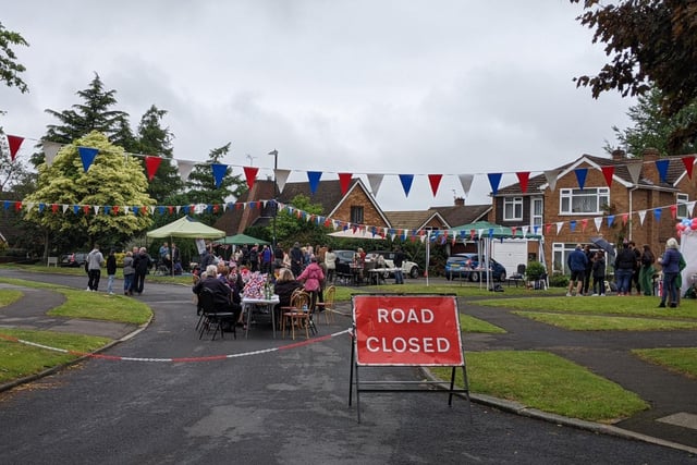 Blacklow Road in Warwick had a street party on Sunday.