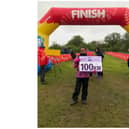 Sarah Macmurdie after completing her Jurassic Coast challenge. Photo supplied