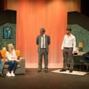 'Kept the audience guessing': Pete Davis, Louise Woodward, Neil Baines, Tom Leon-Grimes and  Dan McAteer in Dead Simple at the Priory Theatre, Kenilworth