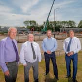Alistair Clark (AC Lloyd), Councillor John Cooke, Mark Edwards and Craig Humphrey. Picture submitted.