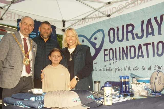 Raising money for Our Jay Foundation.