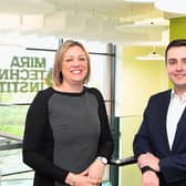 Sarah Windrum with Sean Rose
