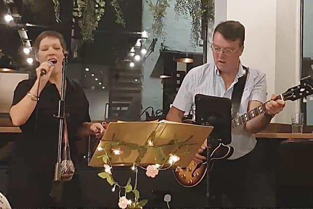 Sovereign Jazz duo of Rosie Harris and Nick Ransford, who will be performing at the Lions event this week. Photo supplied by Warwick Lions Club