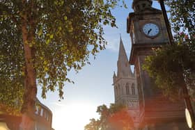 Rugby photographer Matt Randall took this picture of a town centre scene that might be used in a calendar.