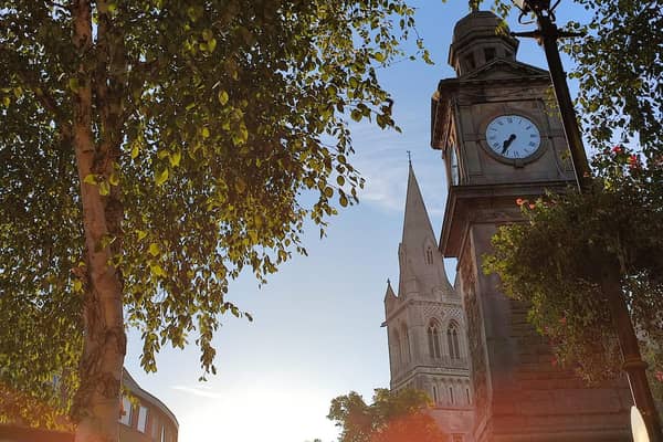 Rugby photographer Matt Randall took this picture of a town centre scene that might be used in a calendar.