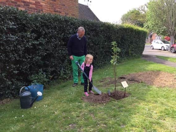 Margot White with David Howells. Photo supplied