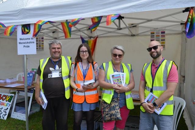 Warwickshire Pride returned to the Pump Room Gardens in Leamington last Saturday (August 19). Photo by Leanne Taylor