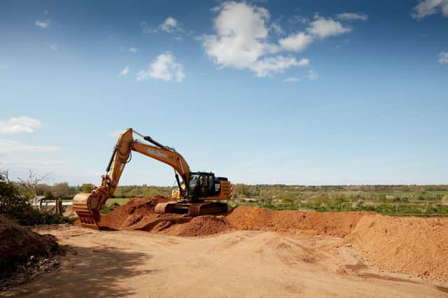 Smiths sand and gravel operations at Wolston Fields, which is also in Warwickshire. Photo by Smith's Concrete
