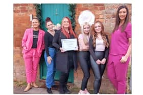 Kineton's Blush and Roses beauty salon has been nominated for an award at the UK Hair and Beauty Awards.