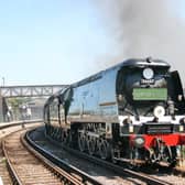 Historic ... steam locomotive Tangmere which will haul the Northern Belle