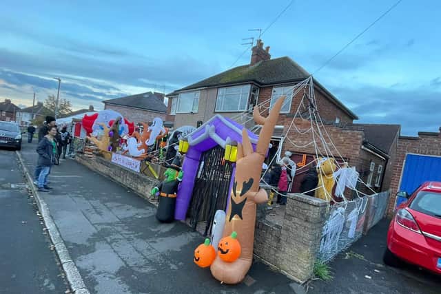 Photos from a previous year at the House of Halloween at 31 Whitmore Road in Whitnash. Pictures supplied.
