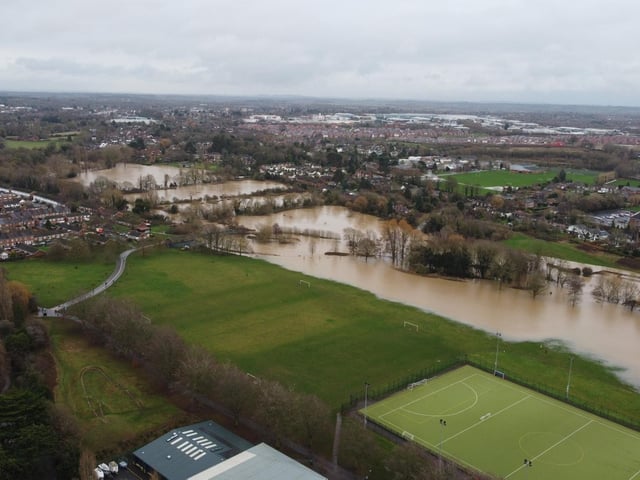 Flooding in Leamington and Warwick