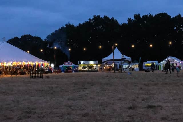 Warwick Folk Festival at its new site in 2022. Photo by Malcolm Locker / Warwick Folk Festival