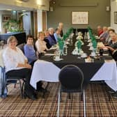 Members and guests at the lunch event celebrating the 50th anniversary. Photo supplied