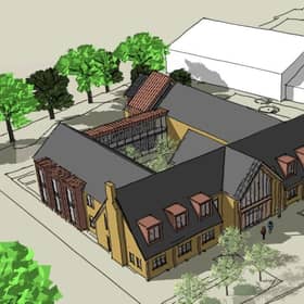 A design of what the hospital could look like. Created by Concept Zero Architects — Market Harborough.