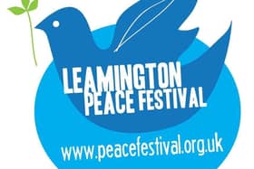 The Leamington Peace Festival Logo.