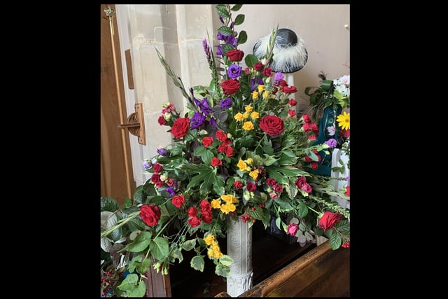 There were over 50 floral displays at St Mary‘s Church in Bitteswell on Saturday and Sunday (September 10-11)