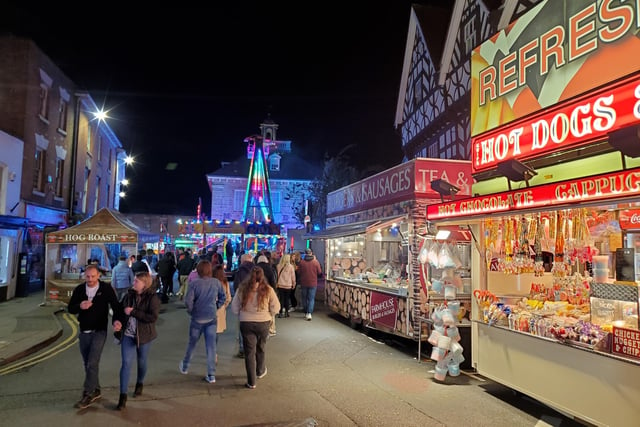 The historic Mop Fair returned to Warwick at the weekend