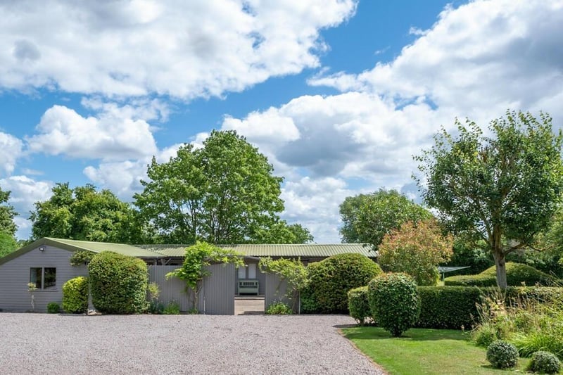The property also comes with outbuildings. Photo by Mr and Mrs Clarke