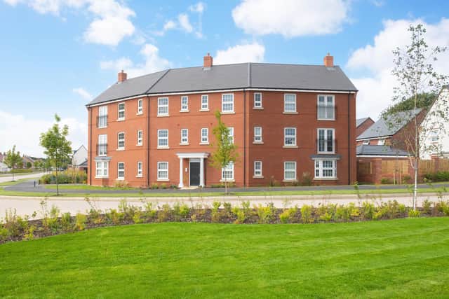 B&DWM – The Tewksbury Apartments available at David Wilson Homes’ Heritage Grange in Upper Lighthorne