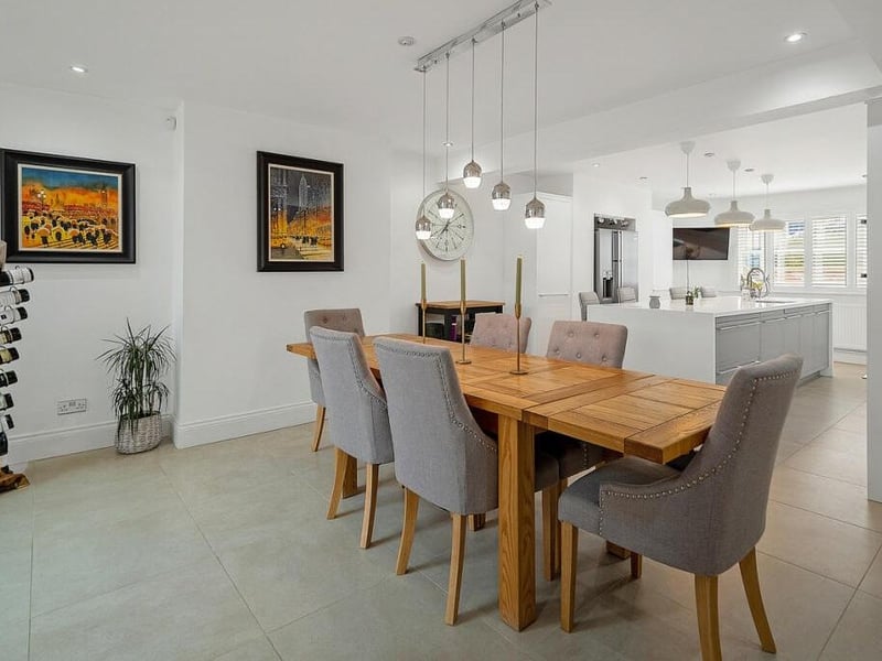 The kitchen diner