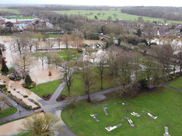 Flooding in Warwick