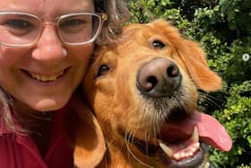 Gemma Cardwell, of of Gemma & Jodi’s Pet Services, has been named as one of the UK’s most impressive female entrepreneurs by Small Business Britain’s ‘f:Entrepreneur #IAlso100’ campaign. Picture supplied.