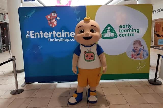 Kids’ Youtube star JJ from Cocomelon will visit  The Entertainer in Leamington this weekend. Picture supplied.