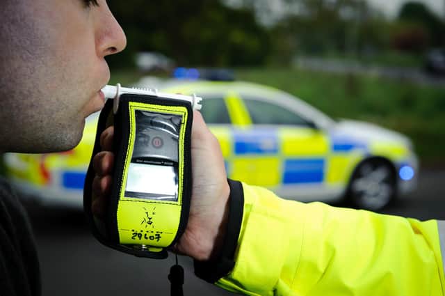 A Rugby driver has been banned from driving for 33 months after being caught drink driving by police.