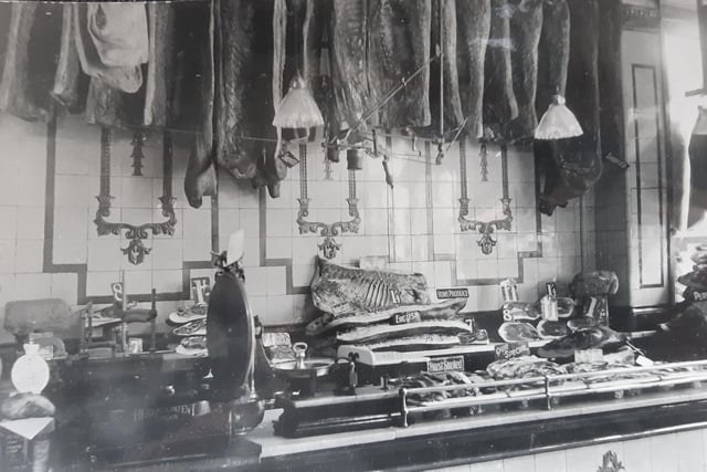 Inside George Mason butchers