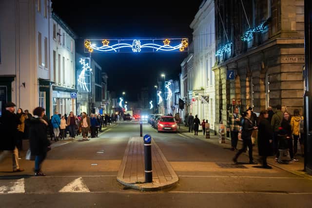 Warwick Christmas Lights. Photo by Mike Baker