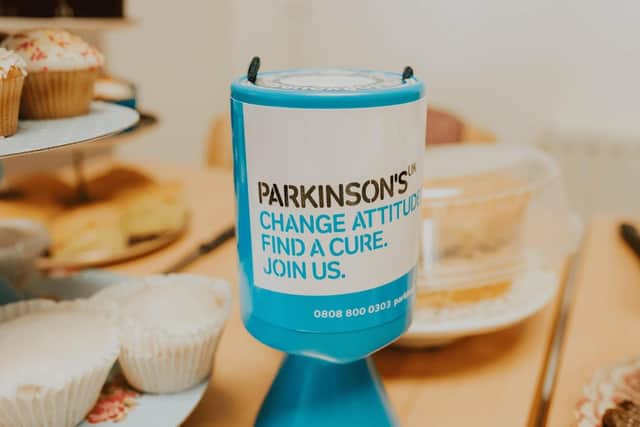 Parkinson's UK collection tin