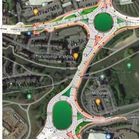 An overview of the scheme. Picture courtesy of  Warwickshire County Council.