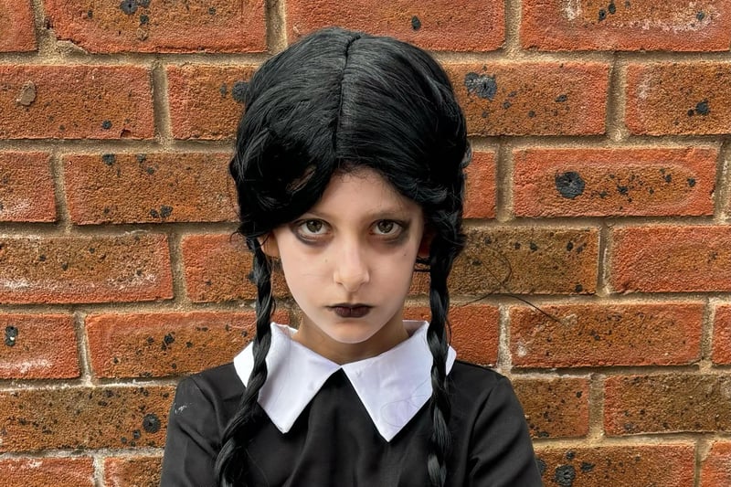 Ella Stockdale, Telford Junior School, Year 3, Wednesday Addams.