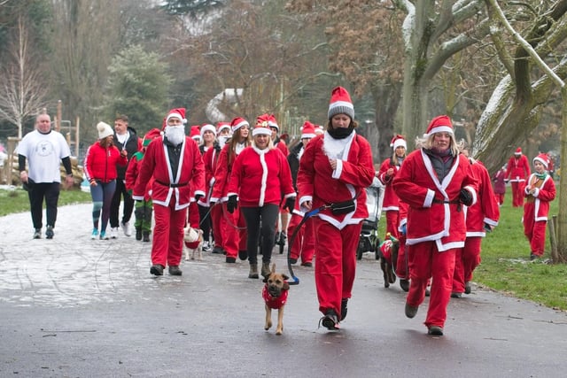 Hundreds of people took part in the event in Leamington. Photo by David Hastings/dh Photo