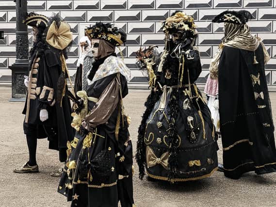 Some of the costumes are works of art