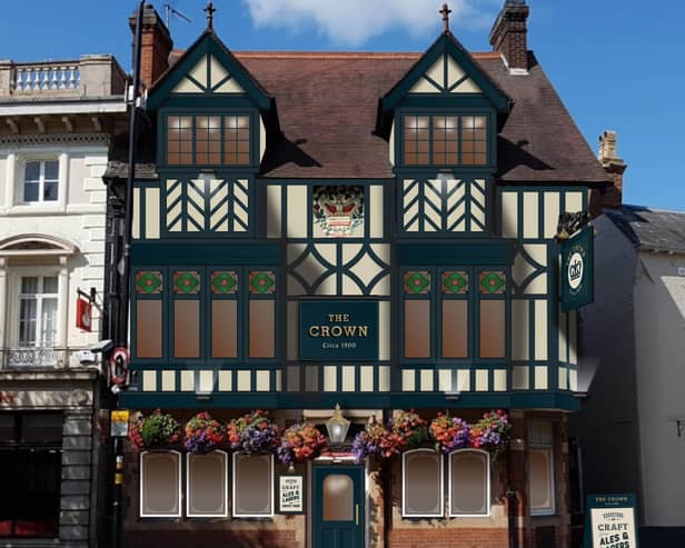 Brand new look for The Crown.