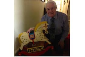 Gordon Dobson, the manager and owner of iconic former Leamington shop Toytown.
