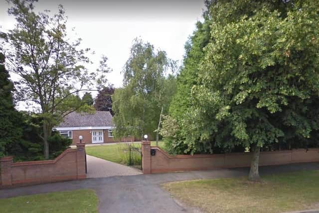 How it used to look... the former bungalow known as Gemini in Southam Road, Dunchurch, pictured on Google Street View in June 2009.