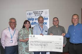 Hinckley & Rugby Building Society donate £10,000 to the Friends of St Cross.